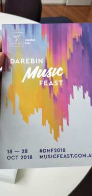 Darebin Arts Festival 2018